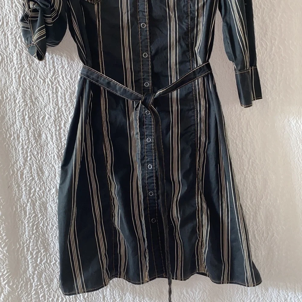 Sanctuary Clothing Button Down Midi Shirt Dress - Picture 5 of 13